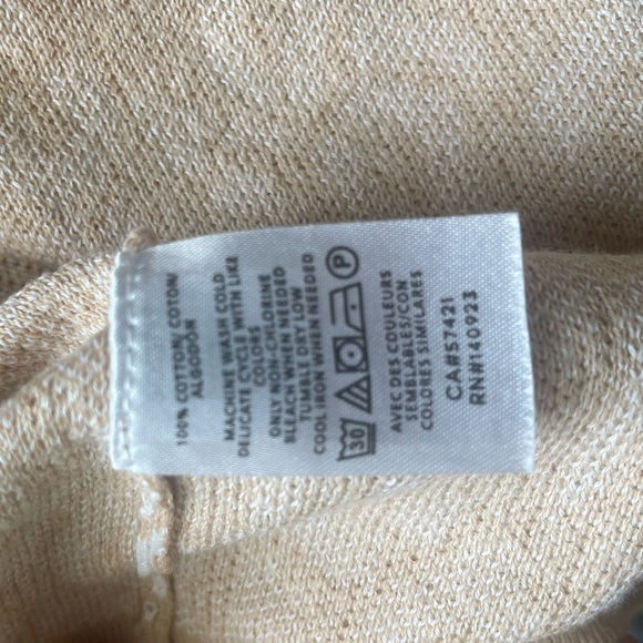 Ann Taylor Leopard Print Crewneck Cotton Top - Picture 4 of 4